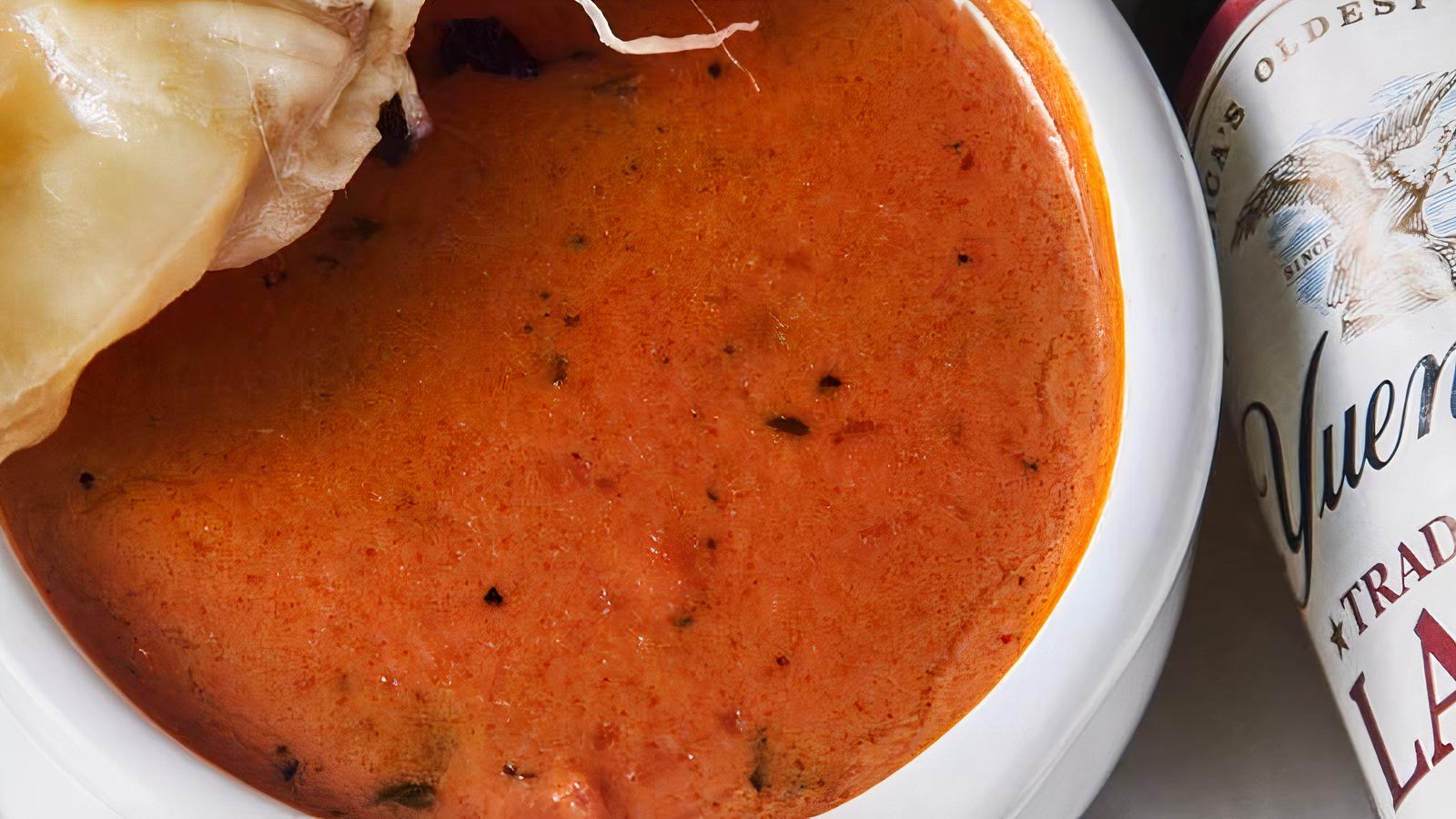 Tomato Lager and Basil Soup