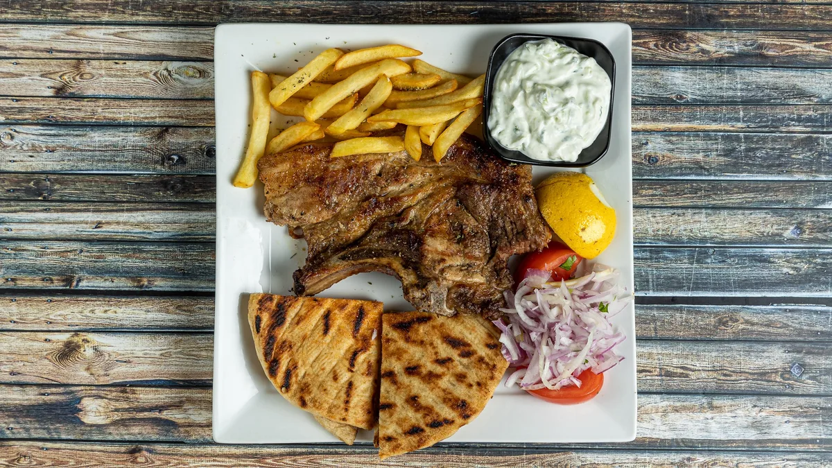 Μπριζόλα Χοιρινή (600g Άψητη)