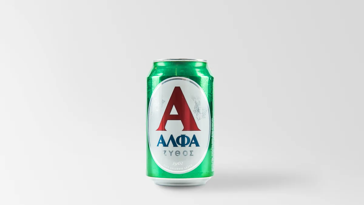 Alpha Lager Beer Can 0.33 l