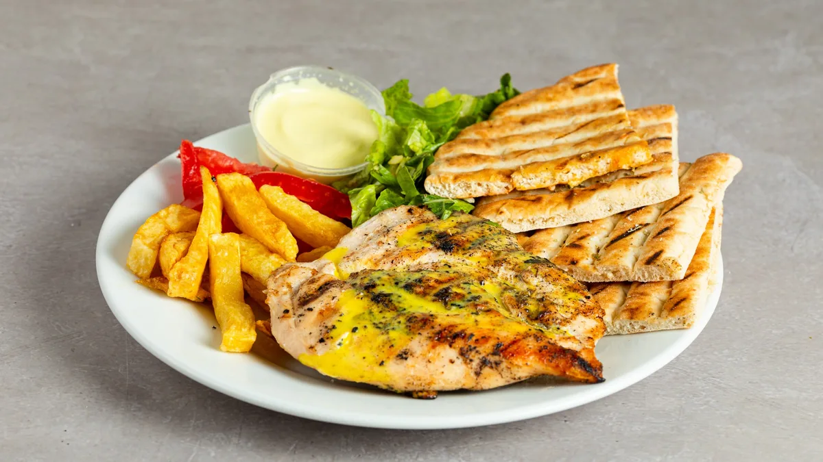 Chicken Breast Skewer Portion
