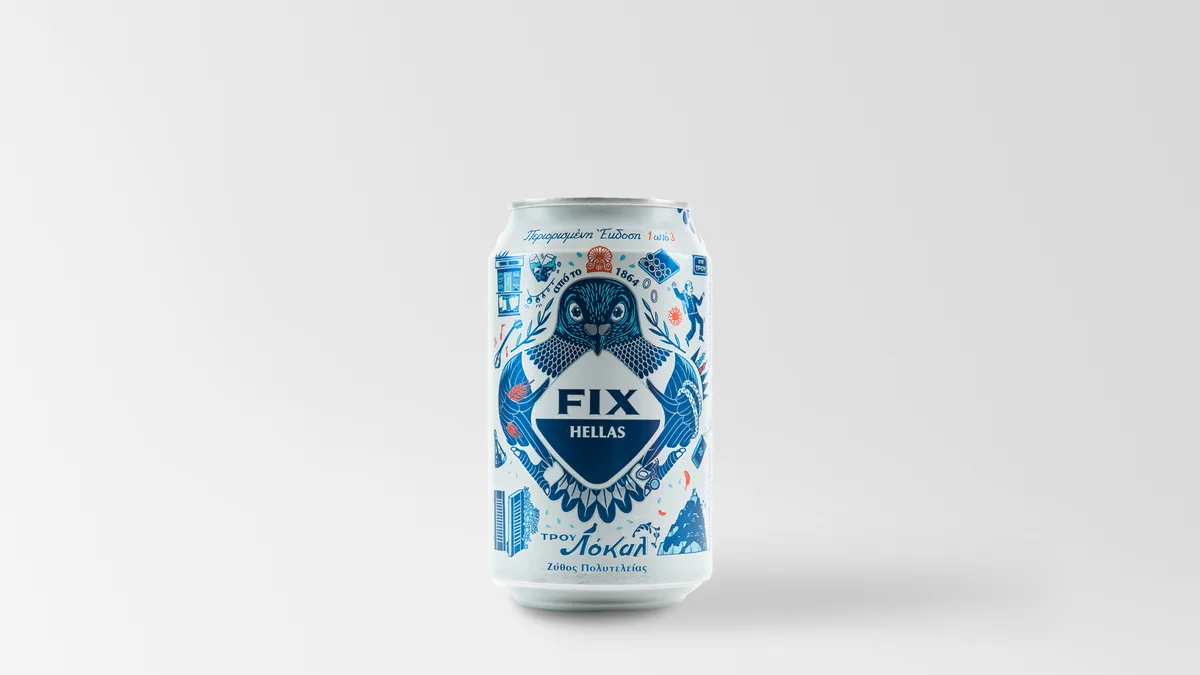 FIX HELLAS Beer Can 0.33 l