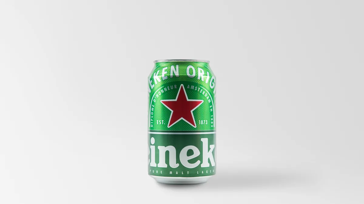 Heineken Lager Beer Can 0.33 l