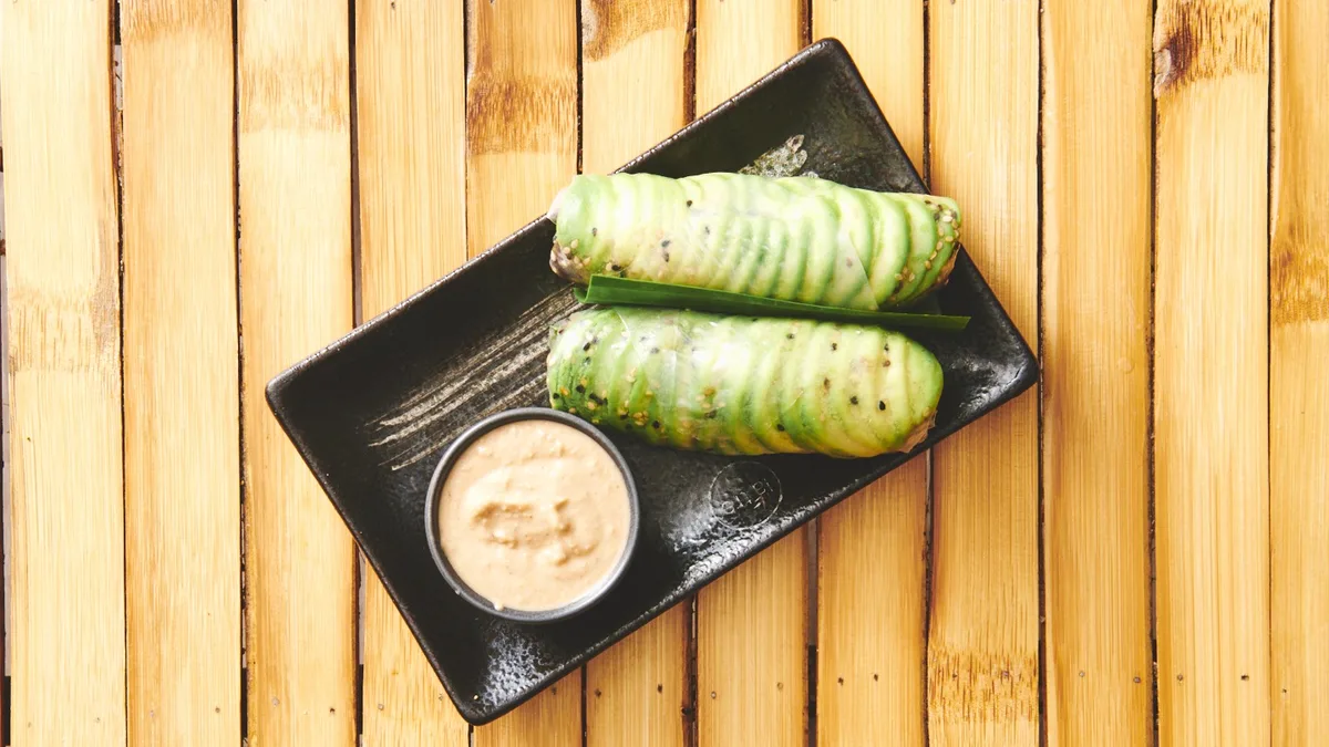 Avocado friske ruller (2 stk) (V)