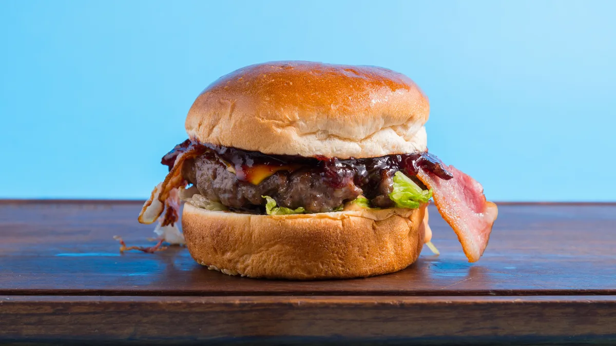 Dry aged burger