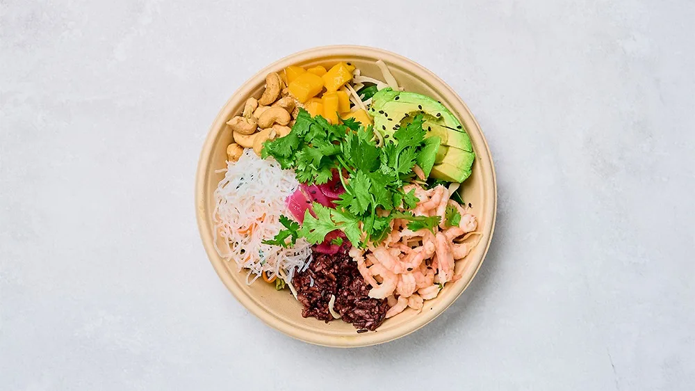 Poké Bowl - Handskalade Räkor (MSC)