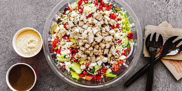 Mediterranean Chicken Salad