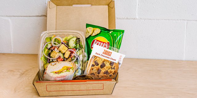 Mini 3" Sandwich and Half Salad Box Lunch