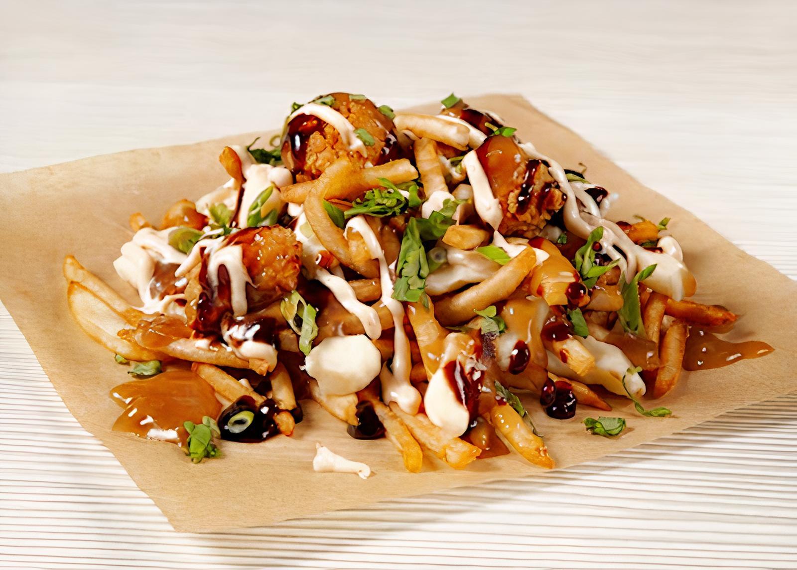 Poutine coréenne poulet - Régulière / Crispy chicken Korean Poutine - Regular