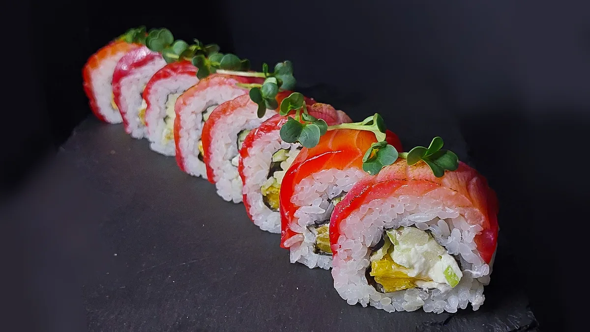Sunrise Roll - losos and naranđa