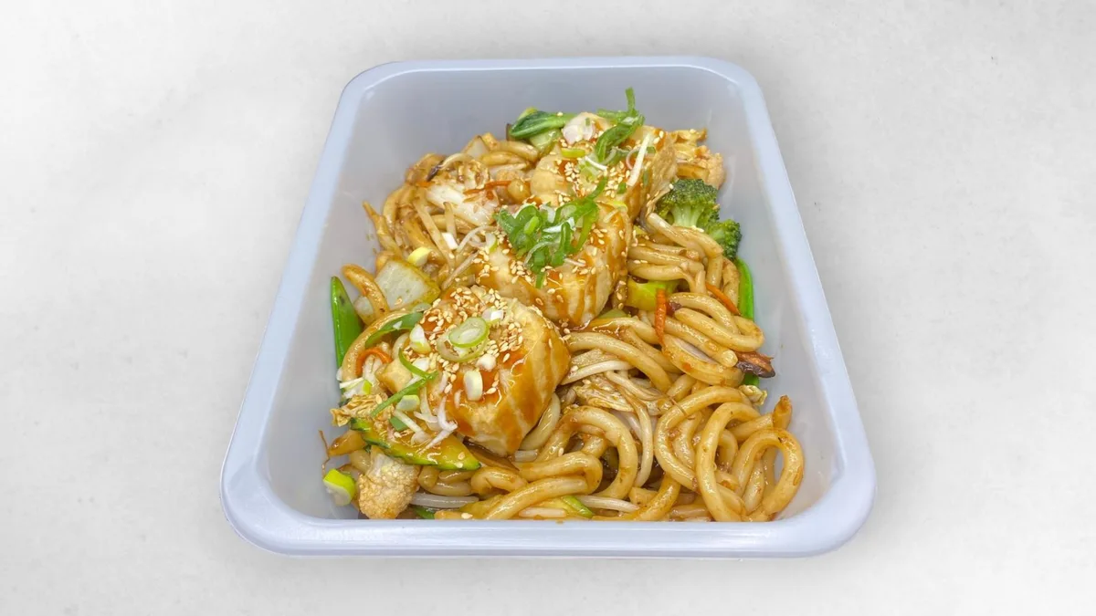 Gebratene Udon Nudeln