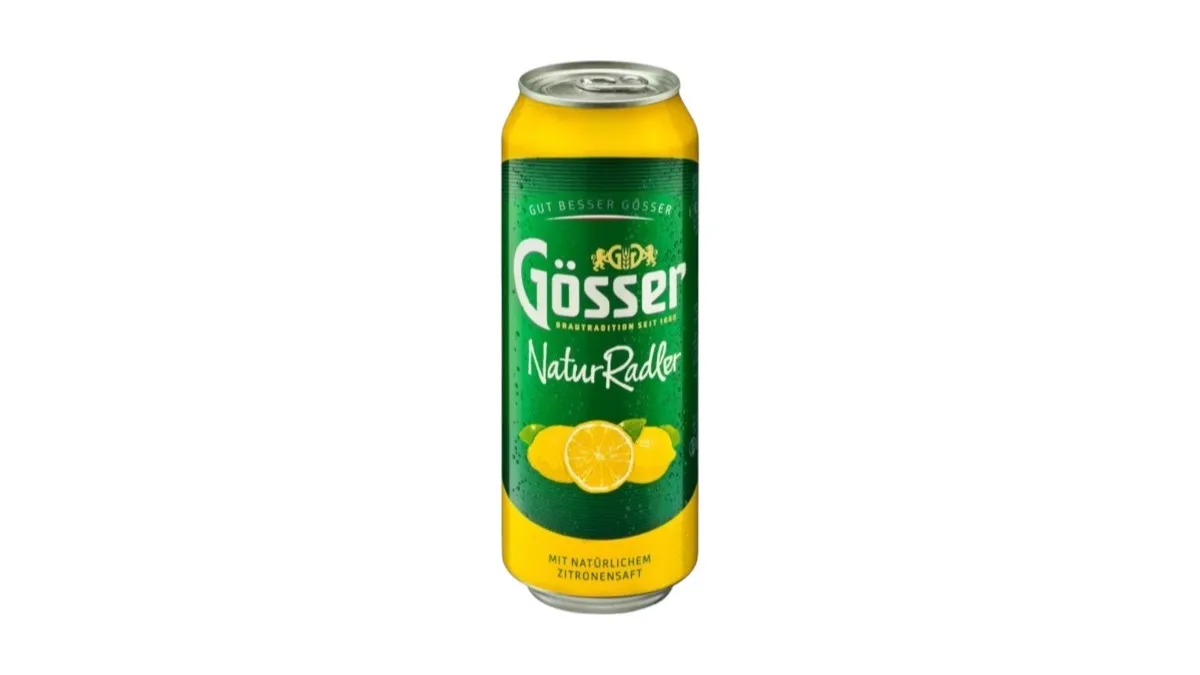 Gösser NaturRadler Zitrone Dose 0,5l