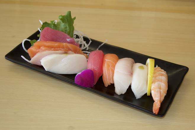 Sushi (5 pcs) and Sashimi (5 pcs)