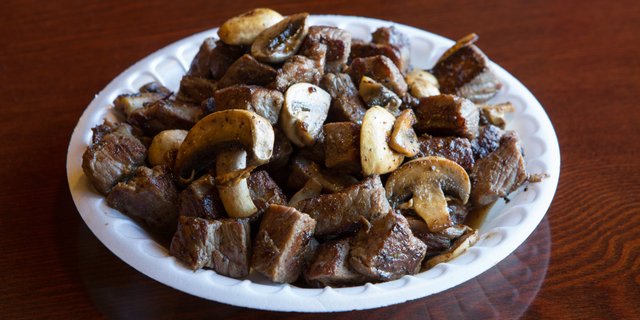 Hibachi Steak Tray