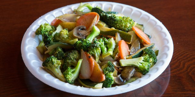 Hibachi Vegetables Tray