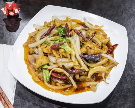 Spicy Mongolian Chicken Lunch