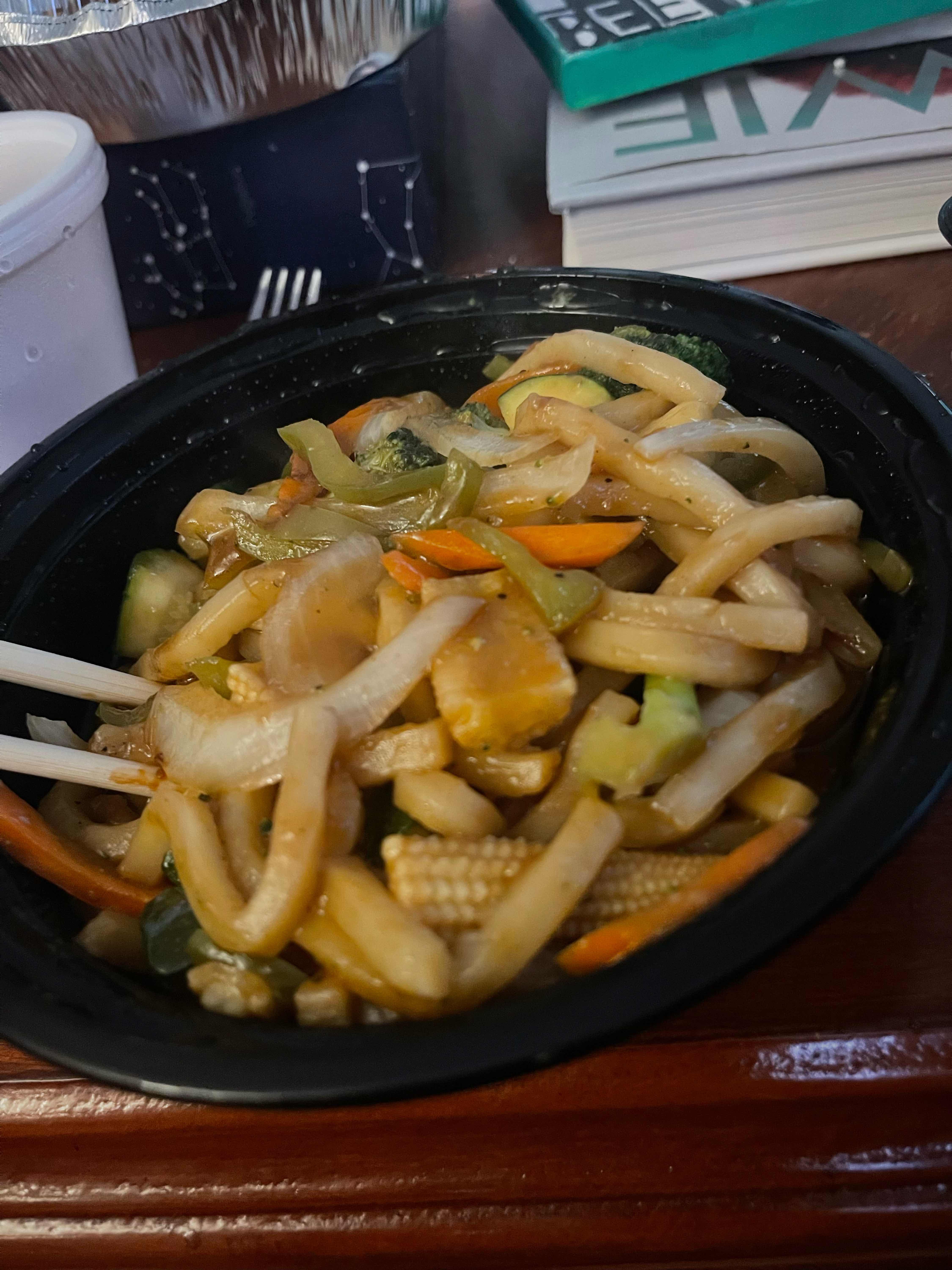 113. Mixed Veg Fried Udon