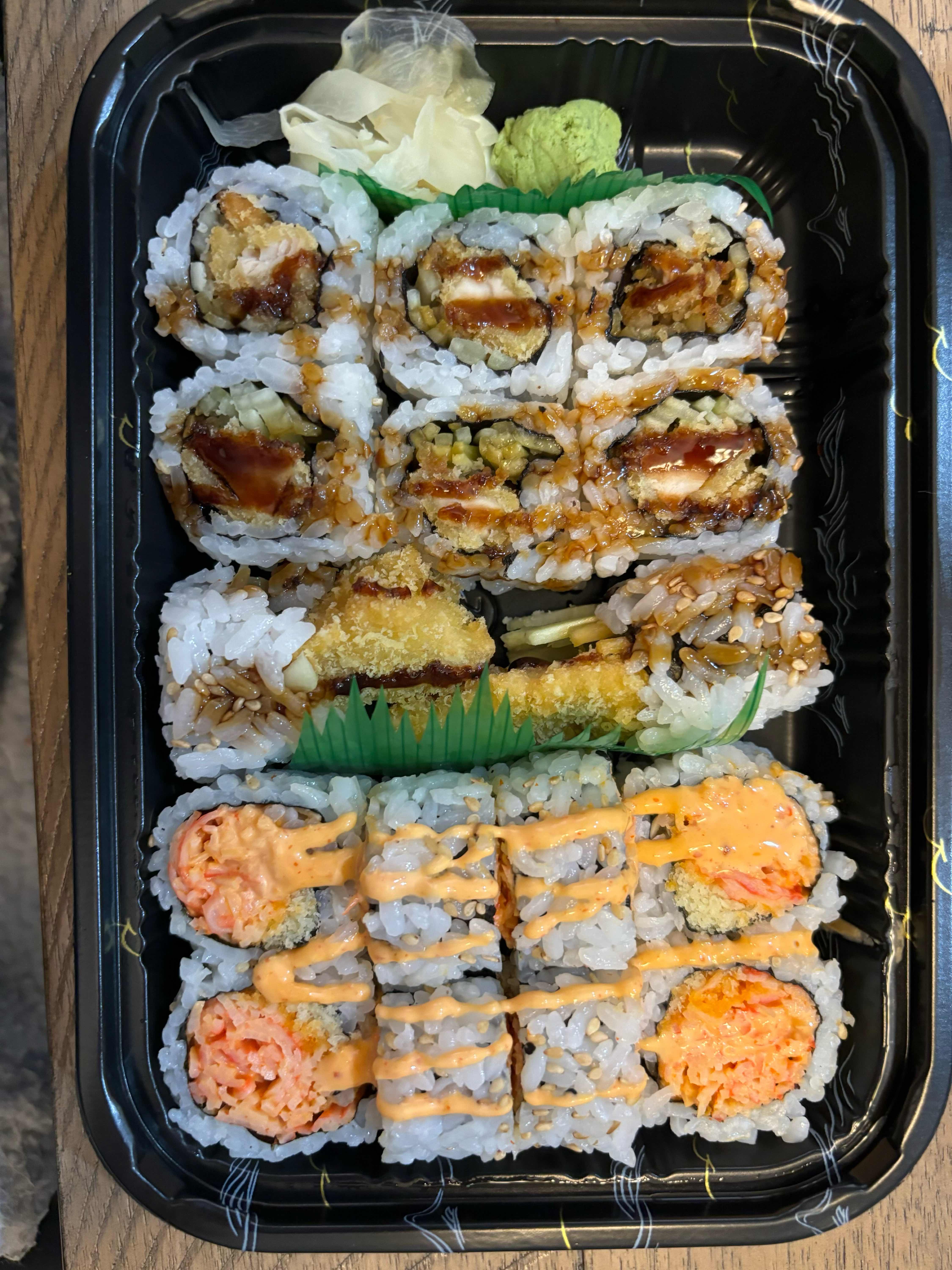 B3. Any 2 Rolls Lunch Special