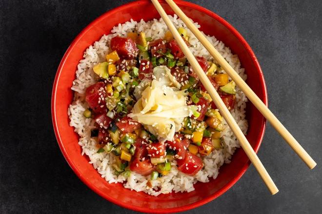 Build-Your-Own Ahi Tuna Poke Bowl*