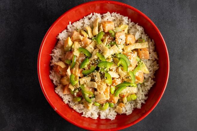 Build-Your-Own Salmon Poke Bowl*