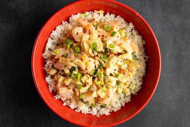 Build-Your-Own Shrimp Poke Bowl