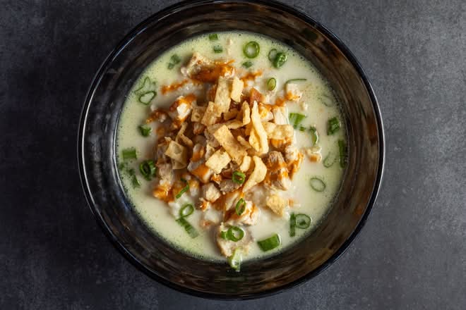 *NEW* Asian Chicken Rice Soup