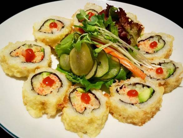 SPICY SHRIMP and CRAB CRUNCH ROLL