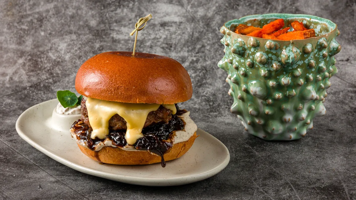 American Black Angus Burger