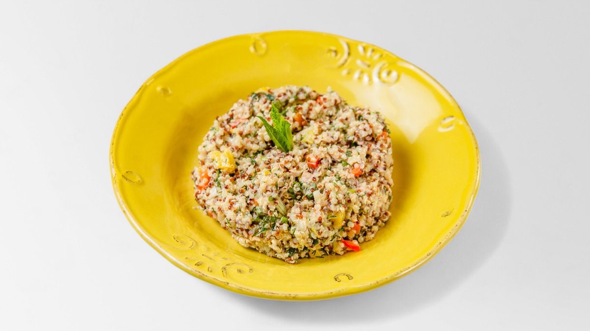 Energy Bowl Kινόα, Στύλ «Ταμπουλέ» με Τσαλαφούτι