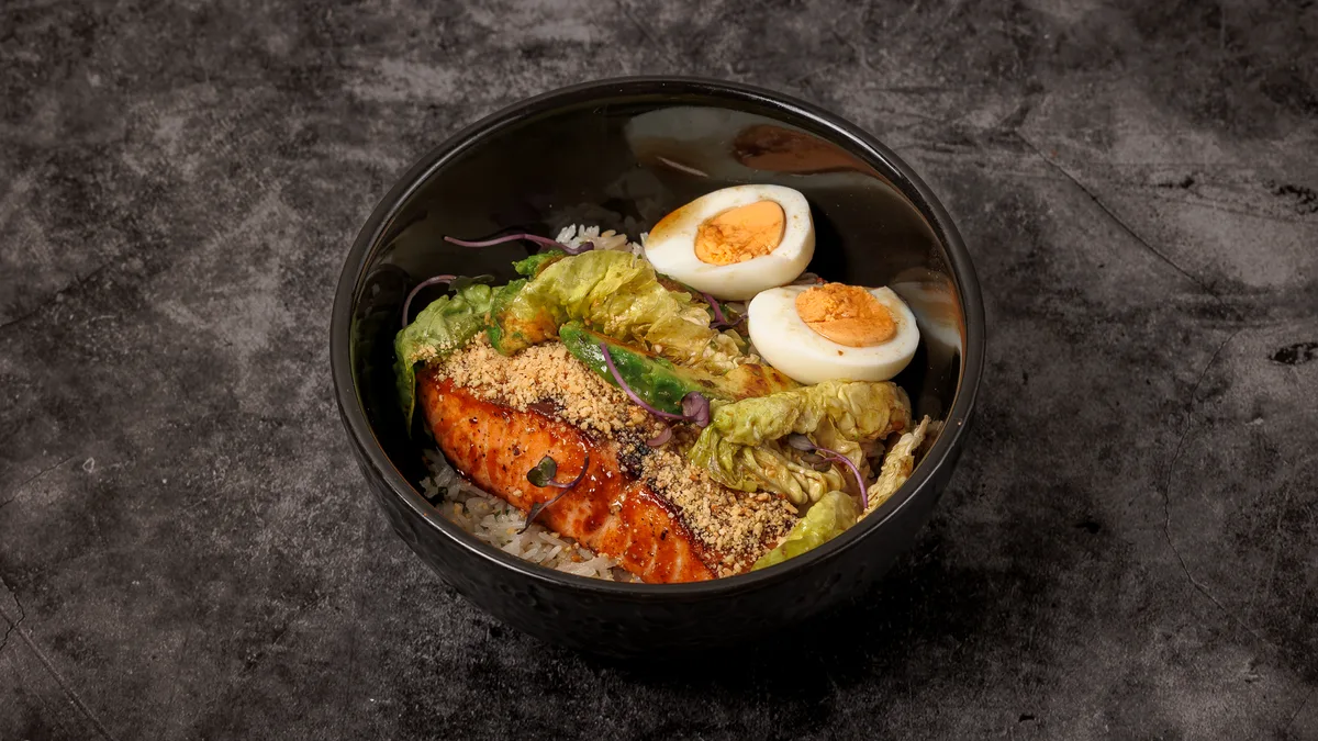 Salmon Rice Bowl
