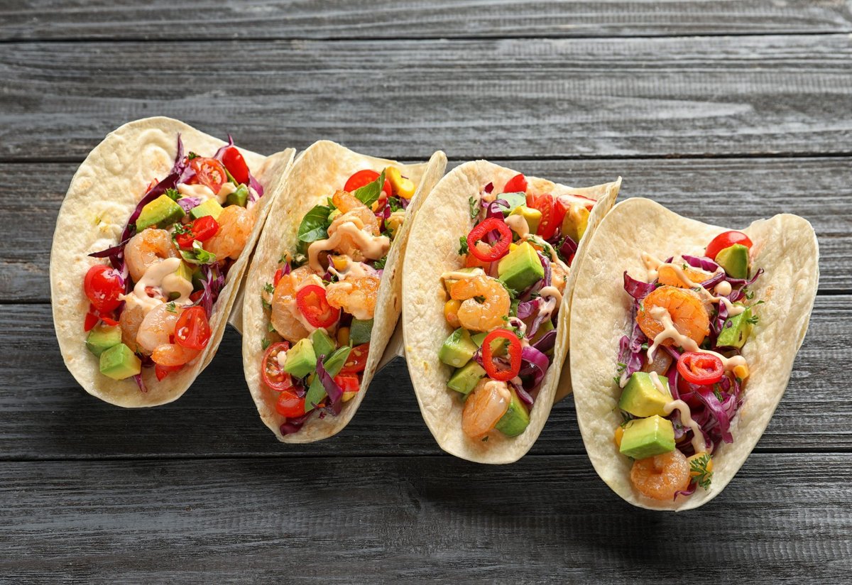 Tacos με Γαρίδα