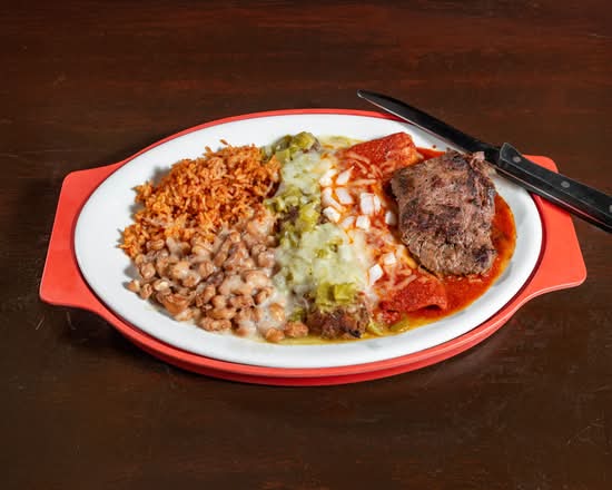 New Mexican Steak Platter