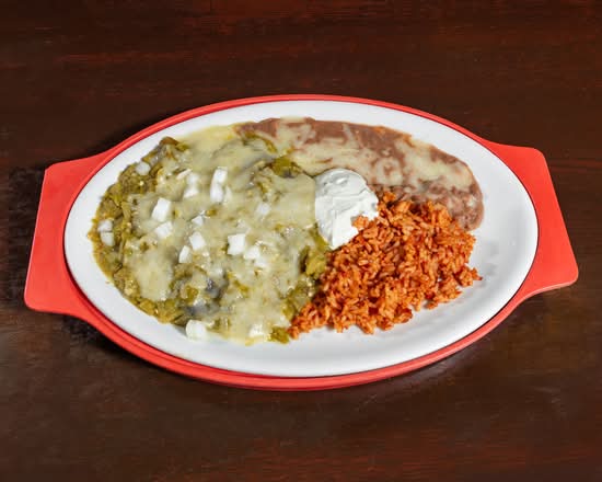 Wednesday Special Blue Enchiladas