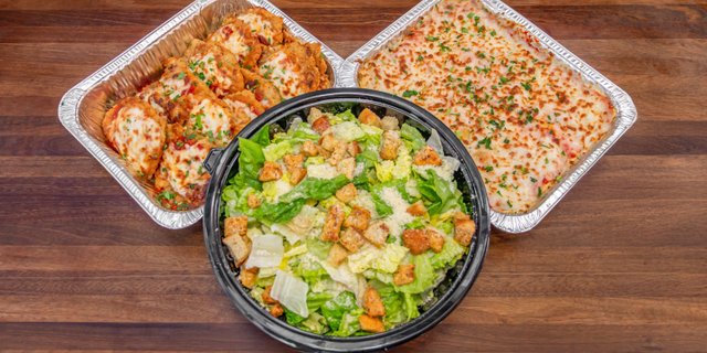 Entree, Pasta and Salad
