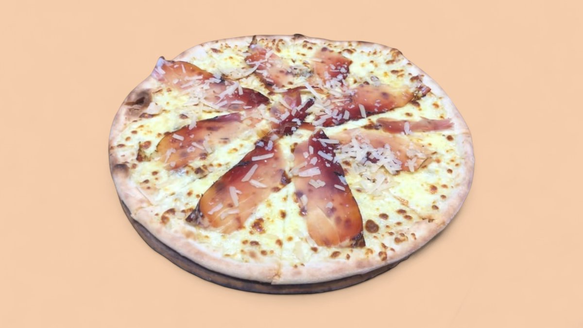 Pizza 4 Cheeses Crudo