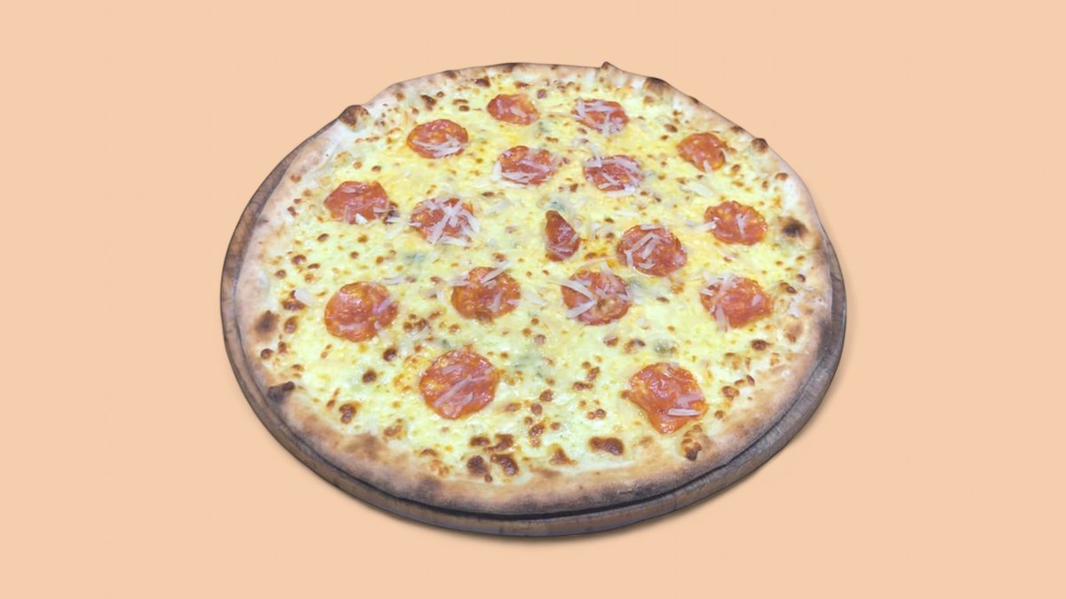 Pizza 4 Cheeses Spicy Salami🌶️