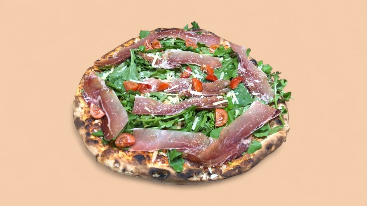 Pizza Primavera Crudo