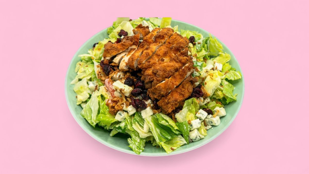 Caribbean Crispy Chicken Salad