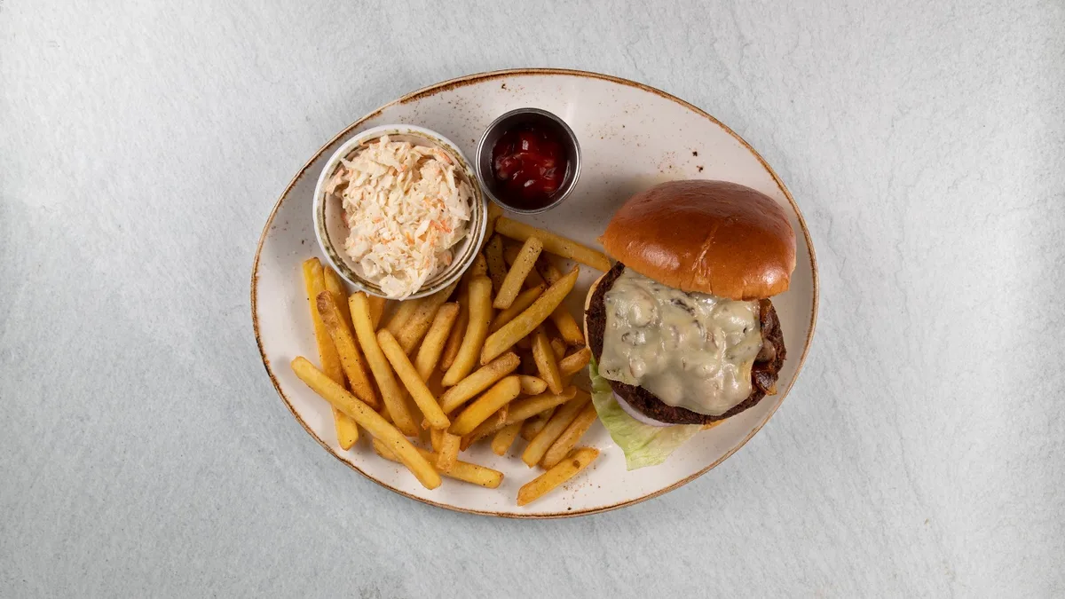 Vegetarischer Burger