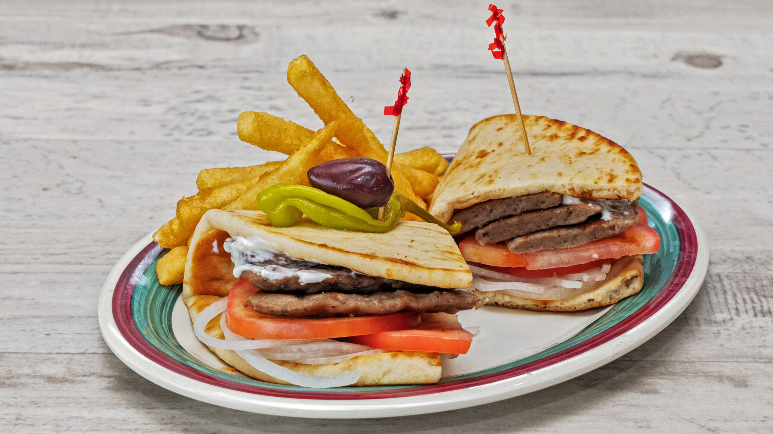 Gyro With Fries