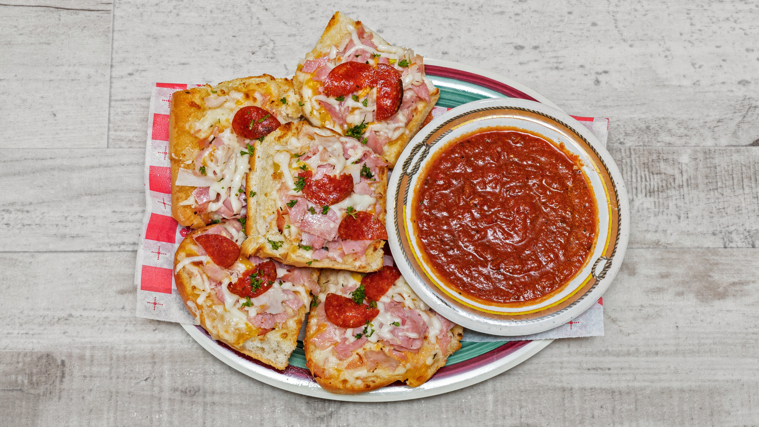 Loaded Italian Cheese Bread