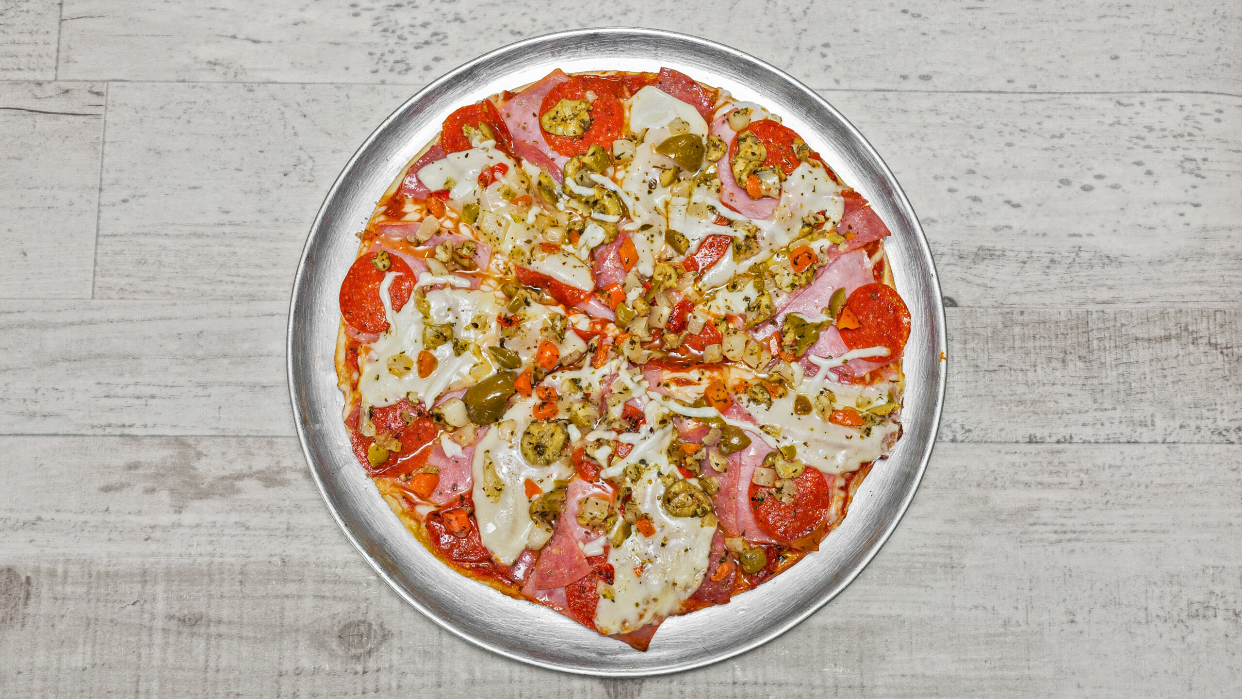 Muffaletta Pizza