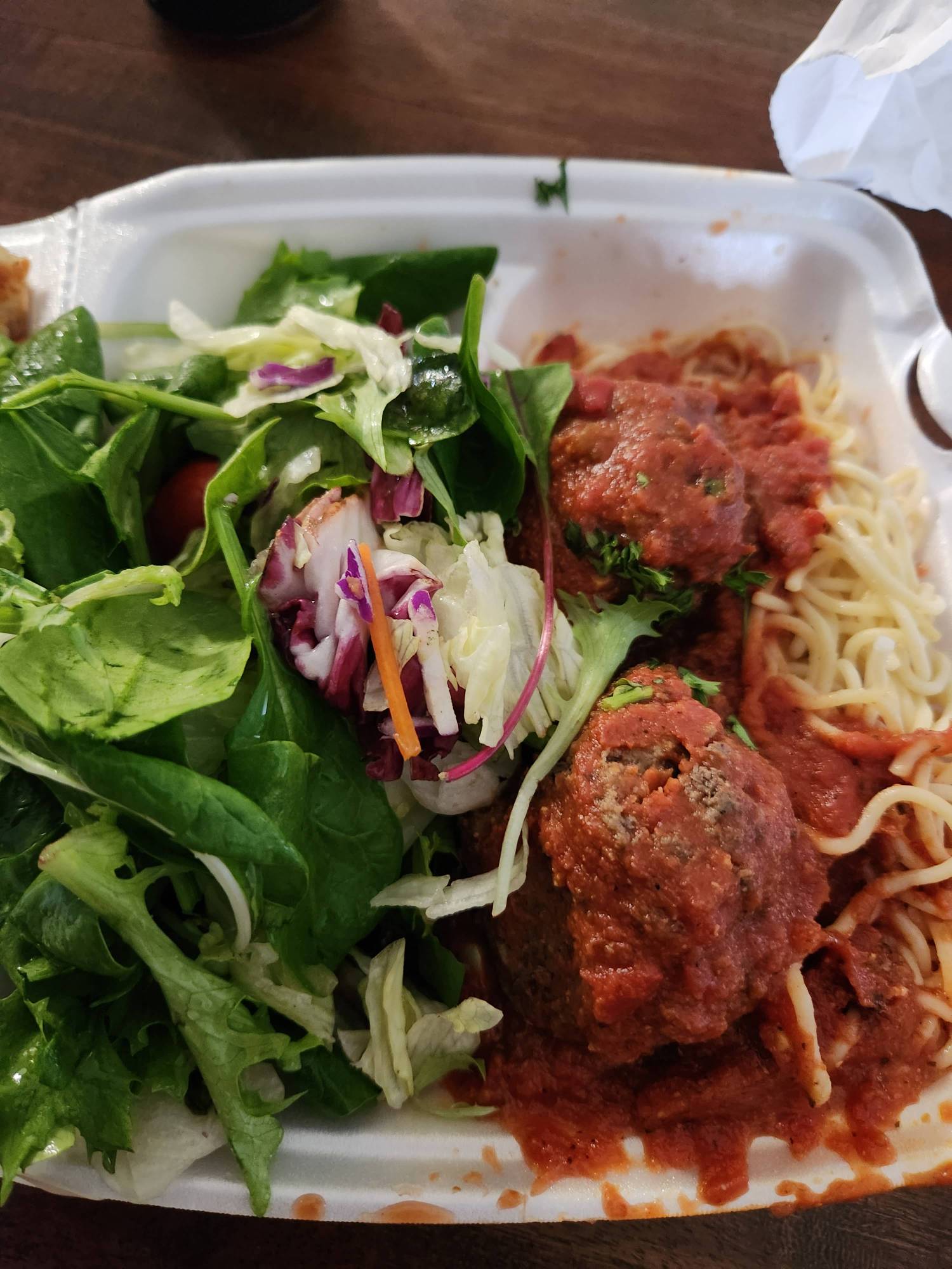 Spaghetti and Meatballs