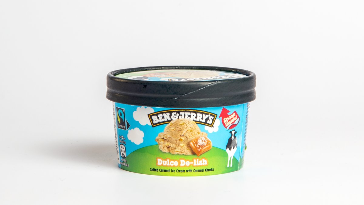 Ben and Jerry’s Dulce De-Lish Minibägare