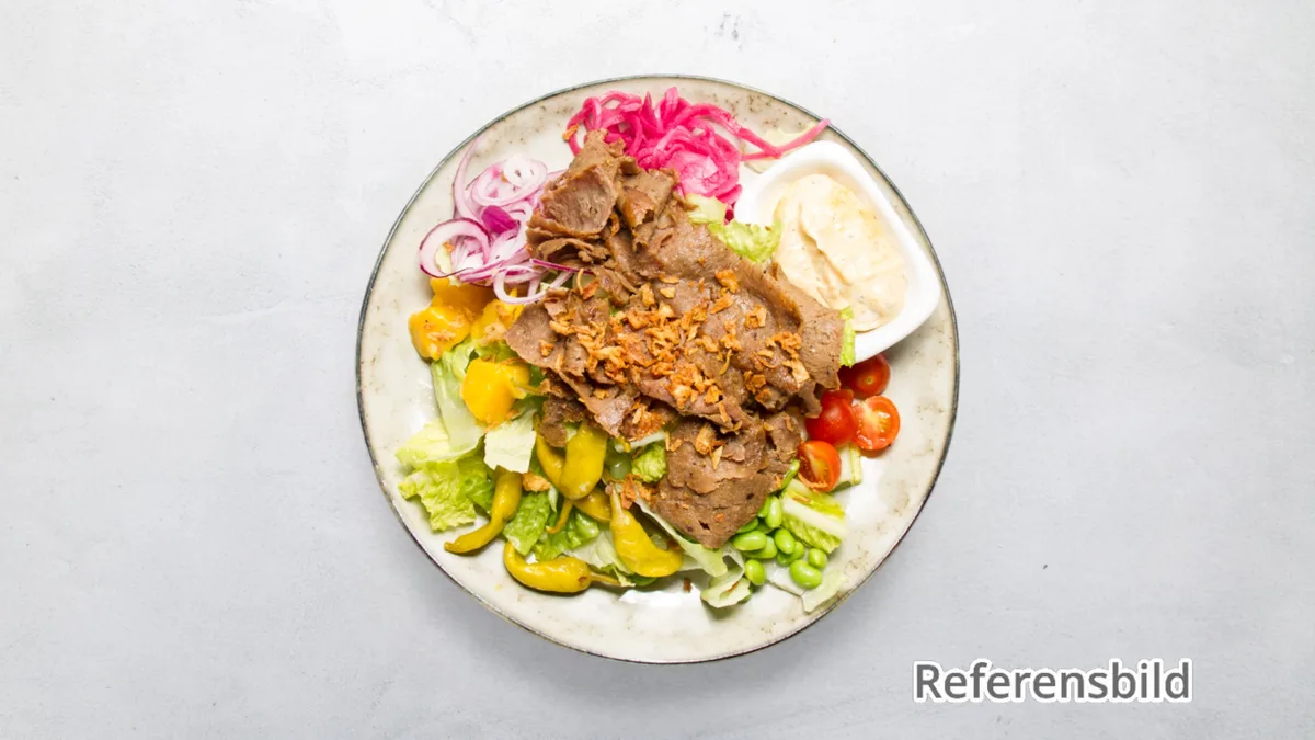 Kebabsallad