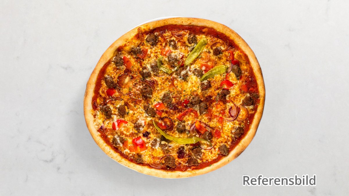 Vegansk Mexikanskpizza