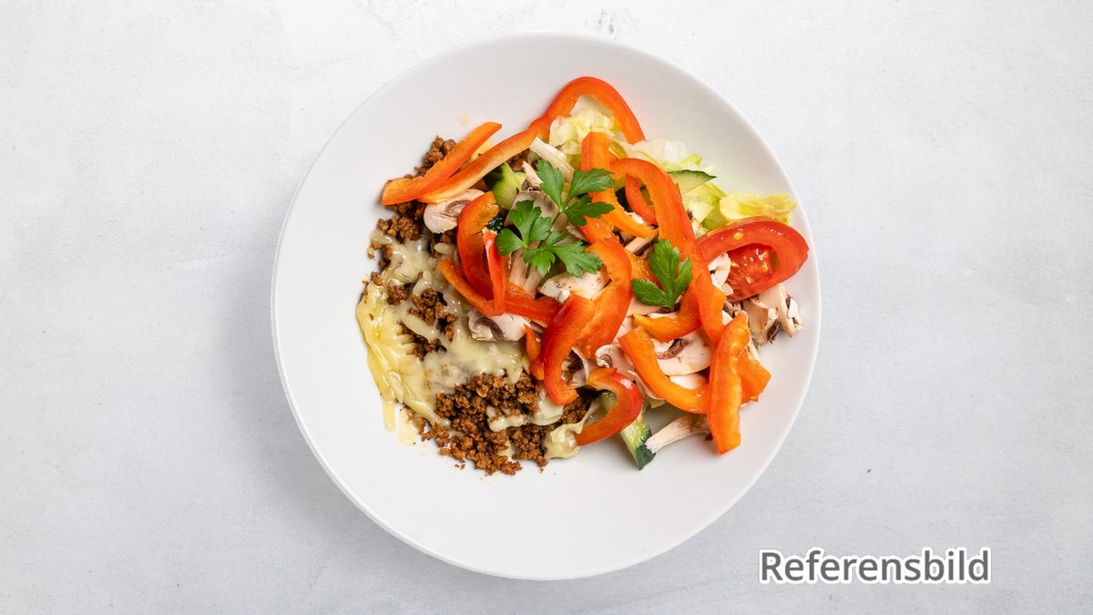 Vegansk Tacosallad