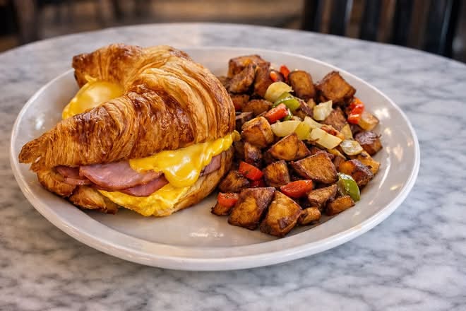 Croissant Breakfast Sandwich
