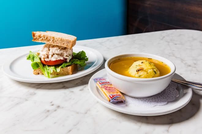 Cup of Soup and Half Sandwich