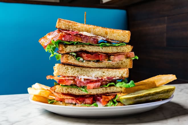 Triple Decker BLT