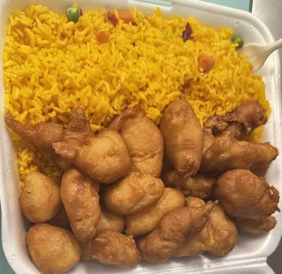 Sweet and Sour Chicken Platter